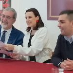 Firma del convenio entre el Ateneo y el Festival Internacional de Teatro