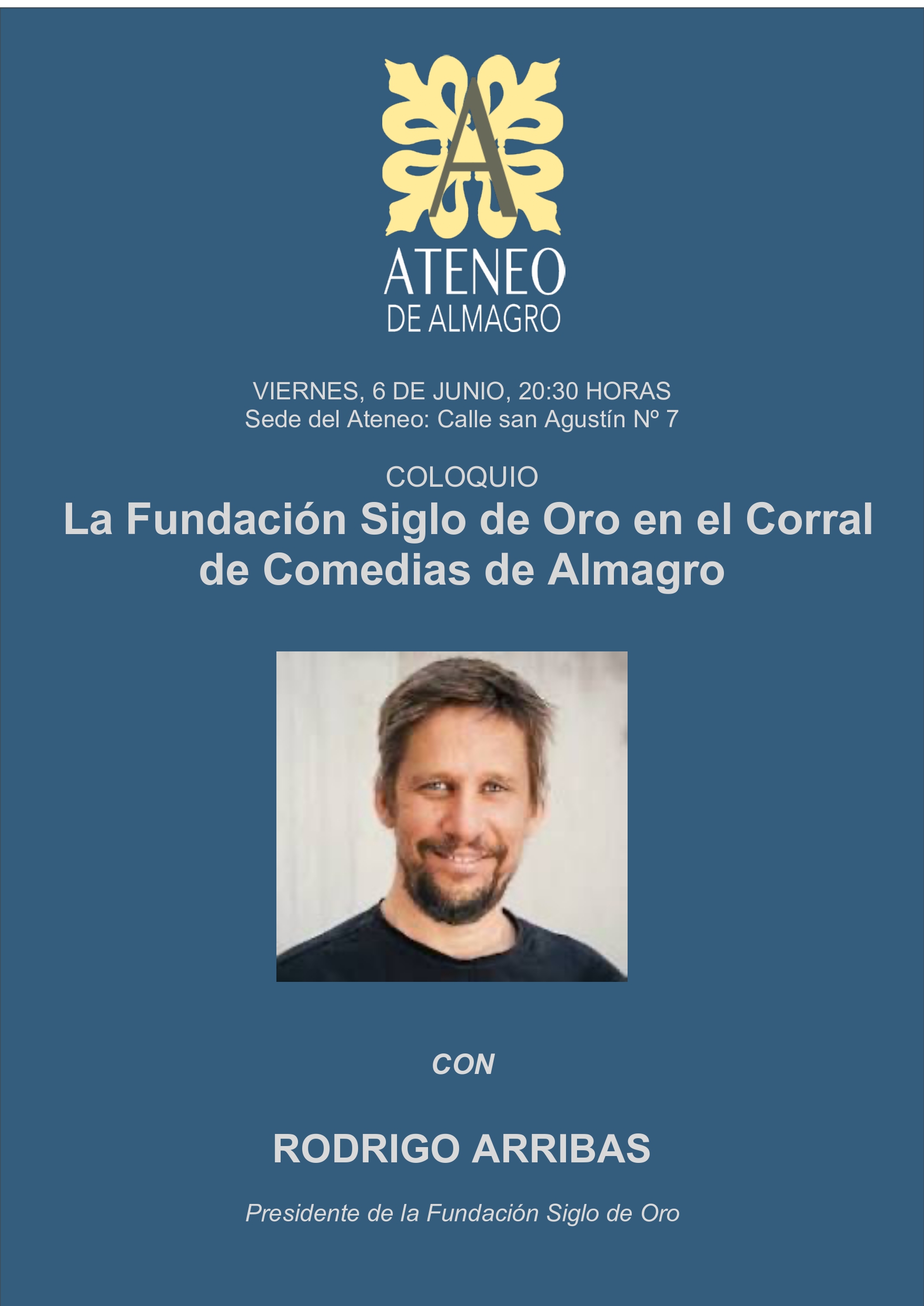 La fundación Siglo de Oro en el Corral de Comedias de Almagro @ Ateneo de Almagro