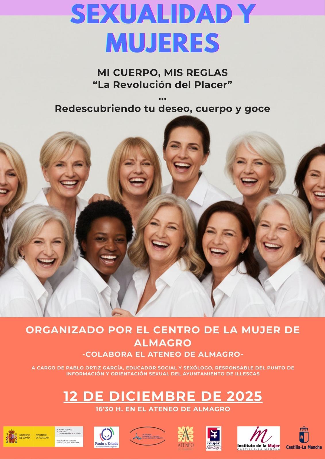 Sexualidad y mujeres- Conferencia a cargo de Pablo Ortiz García @ Ateneo de Almagro