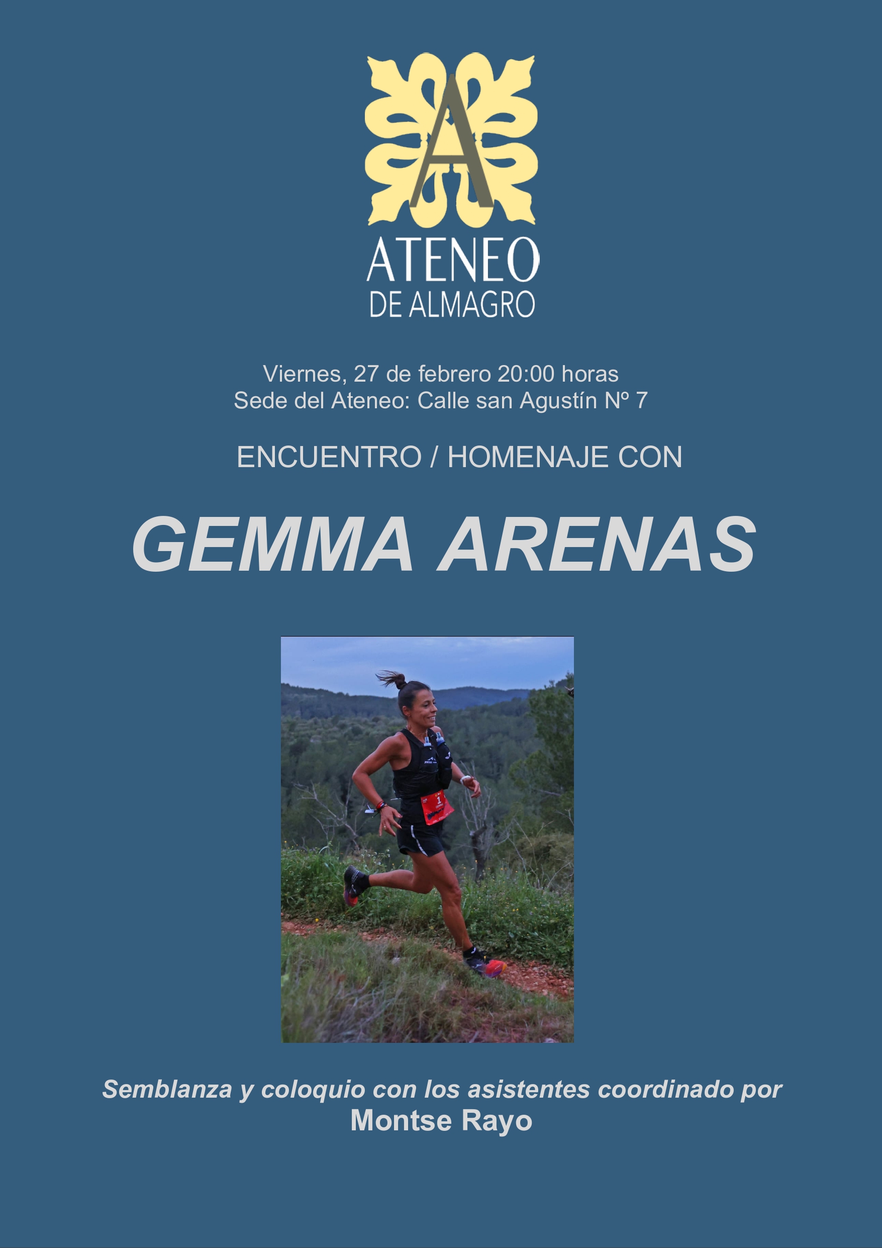 Encuentro / Homenaje con Gemma Arenas @ Ateneo de Almagro