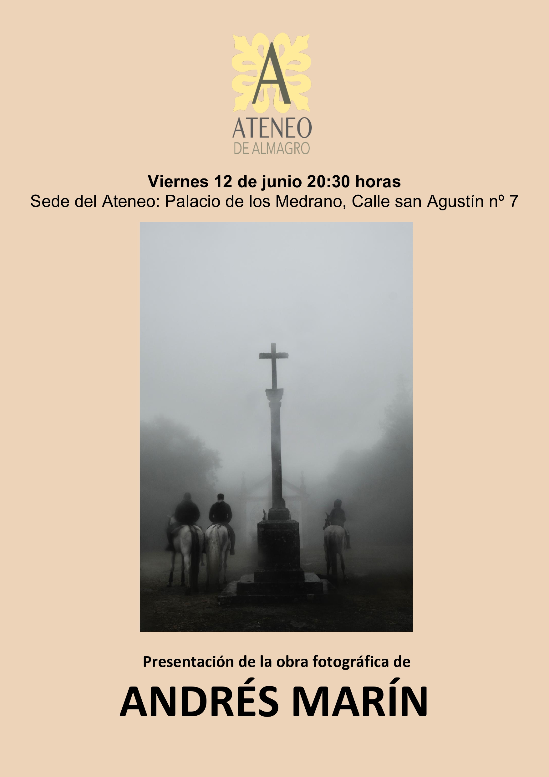 Presentación de la obra fotográfica de Andrés Marín @ Ateneo de Almagro